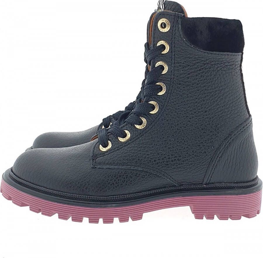 Develab 42688 boots zwart combi