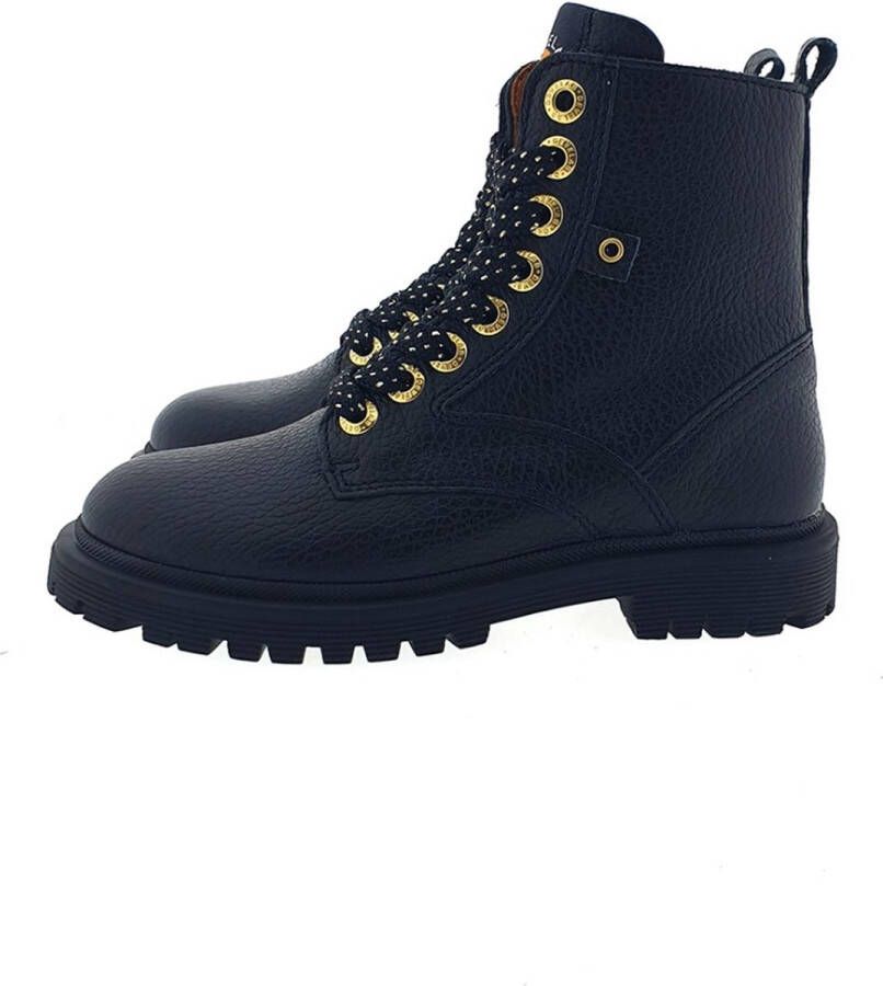 Develab 42814 922 Meisjes Veterboot Zwart