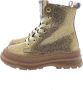 Develab 42828 351 Gold Metallic Veter boots - Thumbnail 1