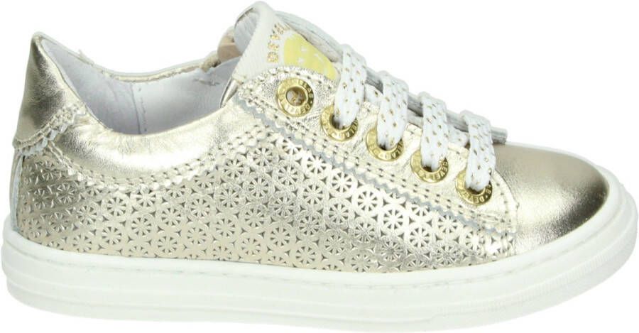 Develab 42868 Lage sneakers Leren Sneaker Meisjes Goud