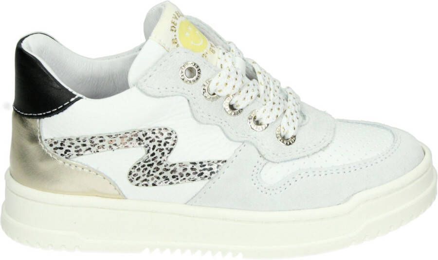 Develab 42890 MeisjesLage schoenenKindersneakers Wit beige