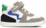 Develab 44311 Hoge sneakers Leren Sneaker Jongens Blauw - Thumbnail 1