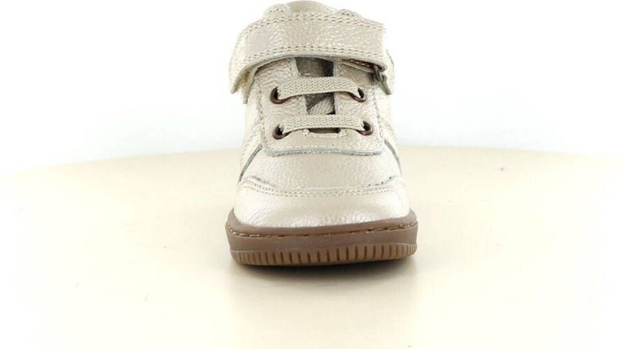 Develab 44333 Sneakers Leren Sneaker Unisex Goud