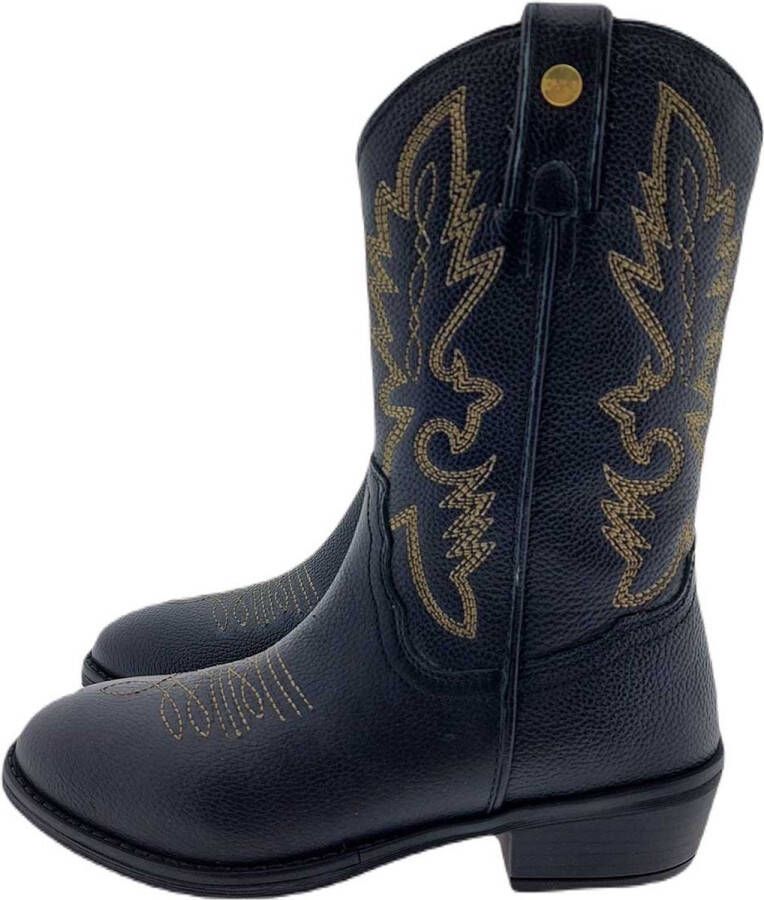 Develab 44374 Western boots zwart