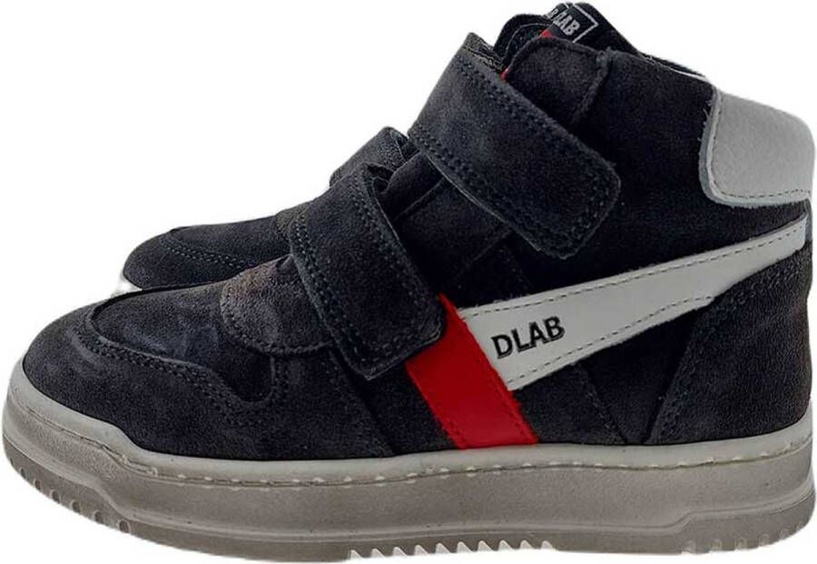 Develab 45201 klittenband sneaker grijs