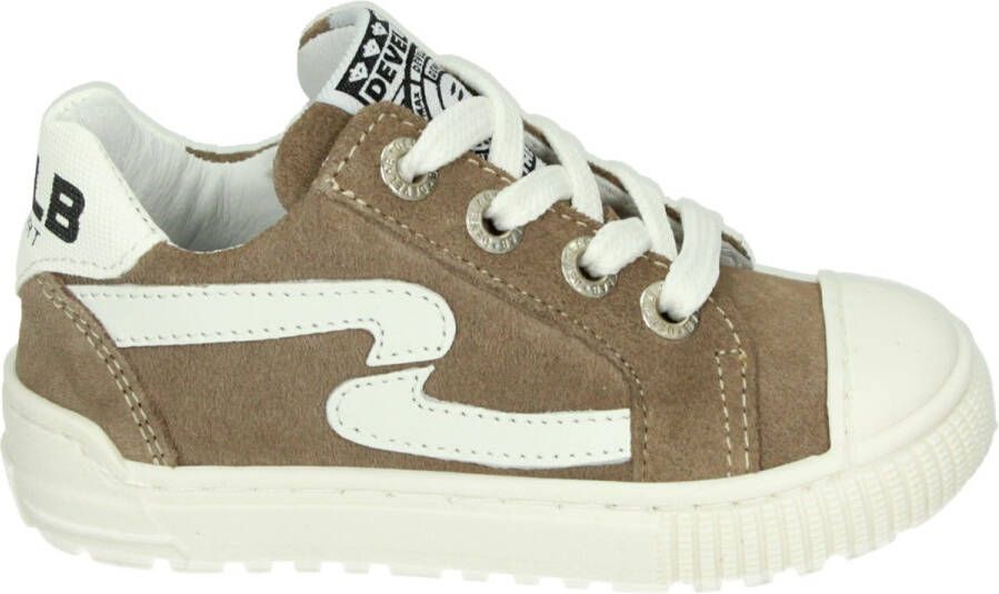 Develab 45957 233 Taupe Suede Lage sneakers