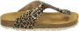 Develab meisjes slipper 48202-359 Gold Fantasy Leopard leer - Thumbnail 2