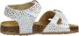 Develab leren sandalen met allover print wit Meisjes Leer All over print 21 - Thumbnail 3