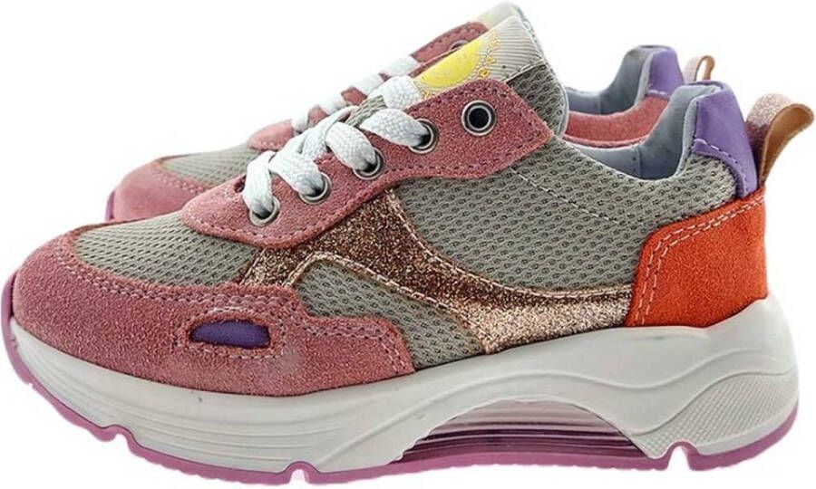 Develab 42888 veter sneaker roze - Foto 1