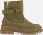 Develab Enkellaarsjes groen Nubuck - Thumbnail 1