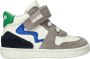 Develab 44311 Hoge sneakers Leren Sneaker Jongens Blauw - Thumbnail 1