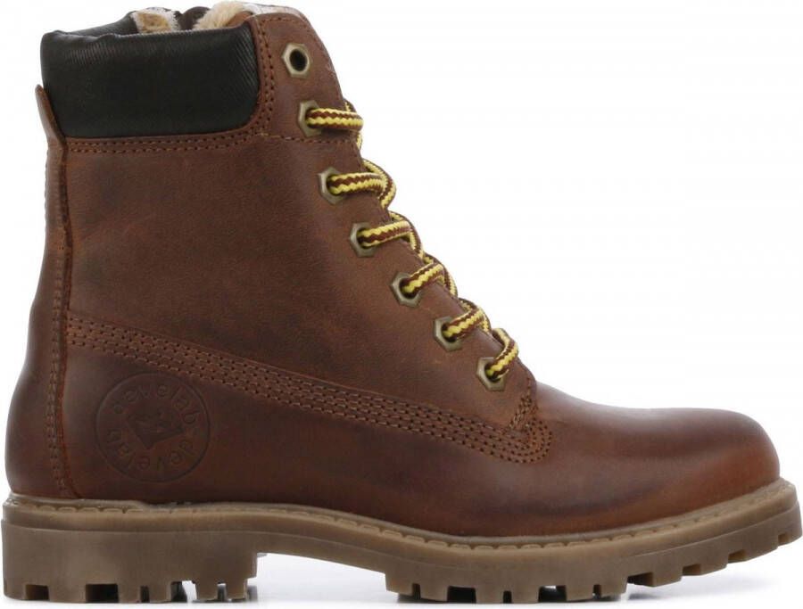 Develab Jongens Veterboots 41073 Cognac