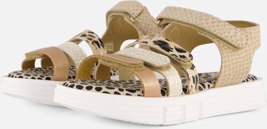 Develab Sandalen beige Leer Dames