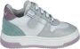 Develab 42866 859 Silver Fantasy Lage sneakers - Thumbnail 1