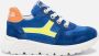 Develab 45767 623 Blue Suede Sneakers - Thumbnail 2