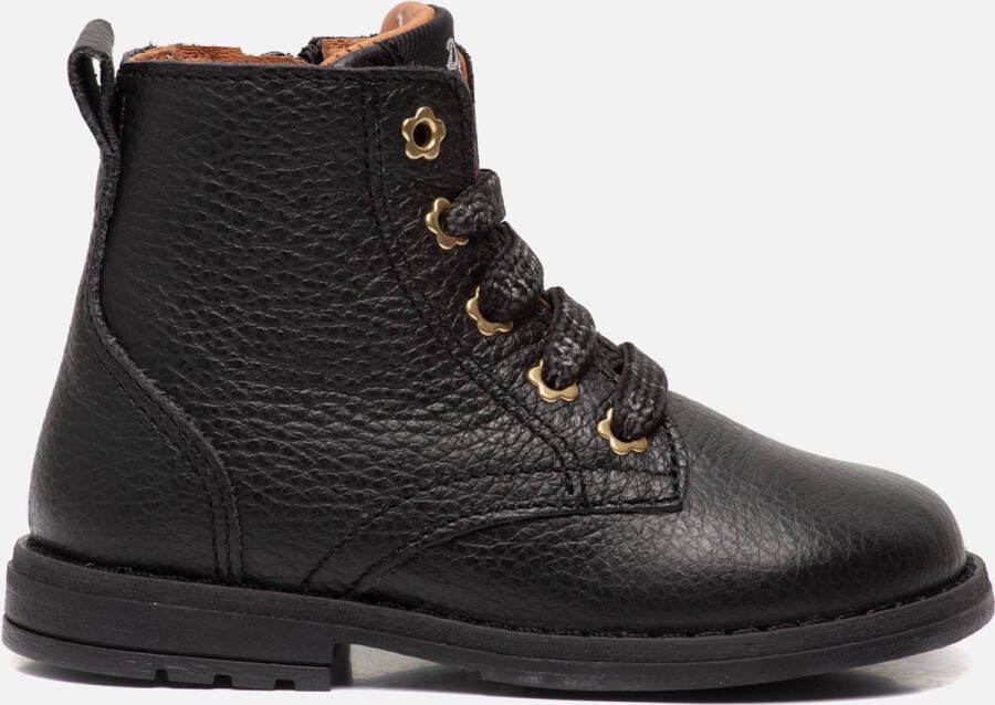 Develab Veterboots zwart Leer Dames