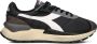 Diadora Heren Runner Sneakers Zwart Textiel Black Heren - Thumbnail 1