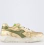 Diadora B560 Used sneaker van leer met metallic finish - Thumbnail 1