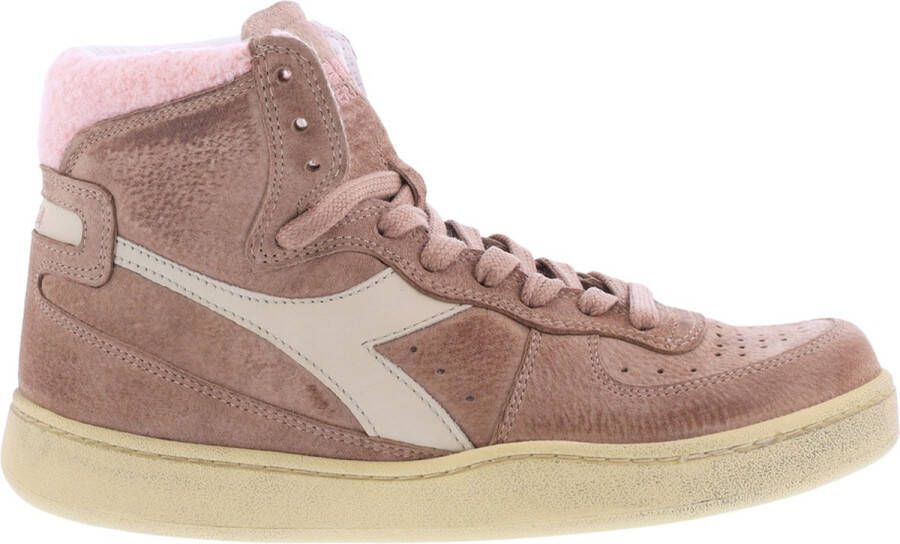 Diadora Hoge Sneakers voor Dames Brown Dames