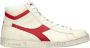 DIADORA Hoge Sneakers Game High Waxed Maat: 36 Materiaal: Leer Kleur: Wit - Thumbnail 2