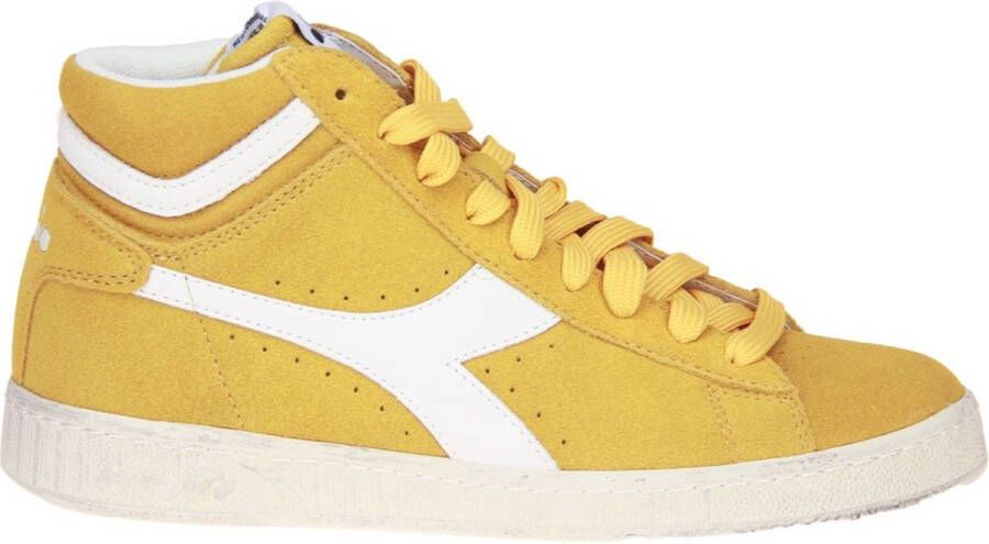 Diadora Game L High Suede Waxed Yellow Ochre