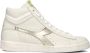 Diadora Game L High Waxed Metal Wn Sneakers Dames Wit - Thumbnail 1