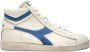 Diadora Game L High Wn Sneakers Leren Sneaker Dames Wit - Thumbnail 1