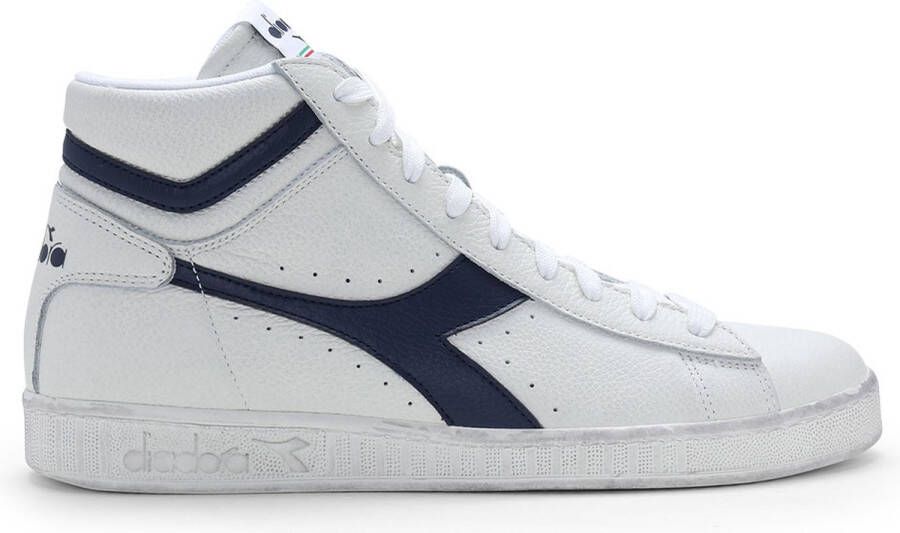 Diadora Sneakers Game L Hoge Wax Wit Streetwear Volwassen