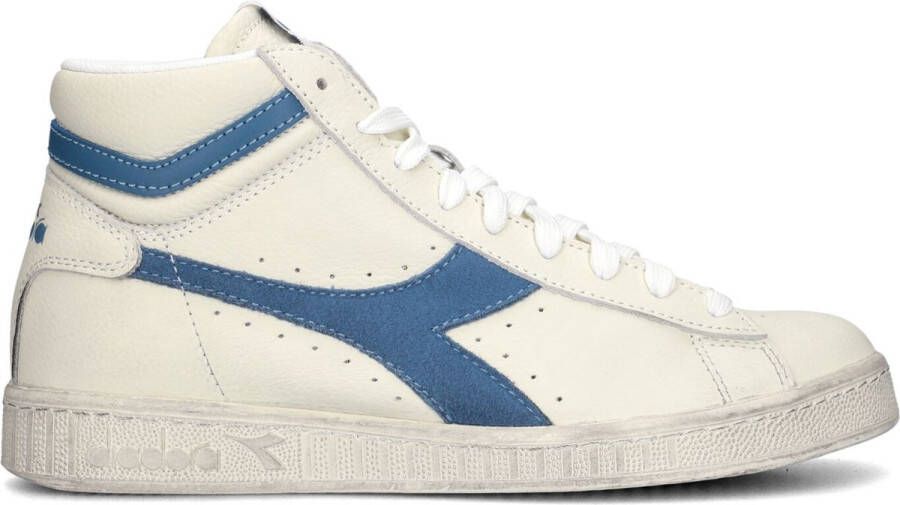 Diadora Game L High Wn Sneakers Leren Sneaker Dames Wit