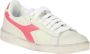 Diadora Retro Tennis Low Fluo Waxed Sneaker Multicolor Dames - Thumbnail 1