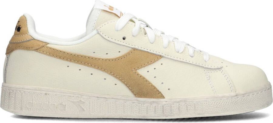 Diadora Game L Low Waxed Wn Sneakers Leer Dames Wit