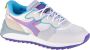 Diadora Platte schoenen Paars blauw en groen Multicolor Dames - Thumbnail 3