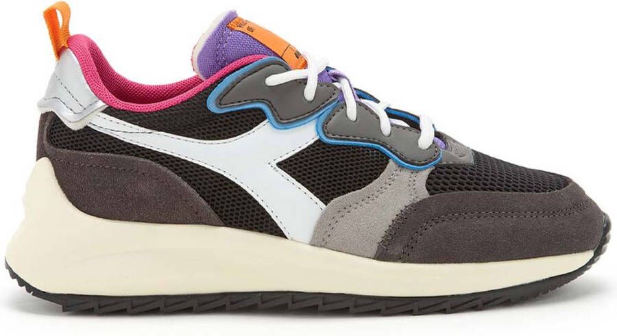 Diadora Jolly Suede Mesh Zwart-Roze