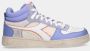 DIADORA Magic Basket Demi Icona WN Blue dames sneakers - Thumbnail 1