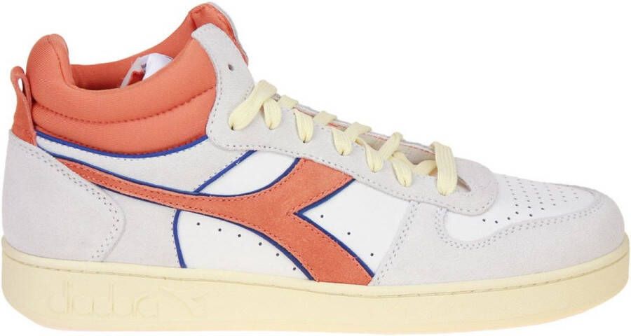 Diadora Magic Basket Demi White Orange