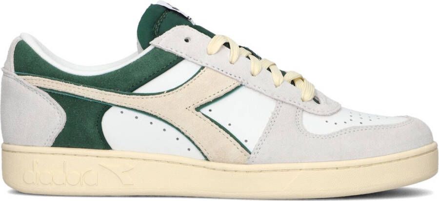 Diadora Retro Tennis Sneaker Groen Grijs Multicolor Heren