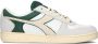 Diadora Retro Tennis Sneaker Groen Grijs Multicolor Heren - Thumbnail 1