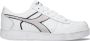 Diadora Magic Basket Low Icona Lage sneakers Leren Sneaker Wit - Thumbnail 2