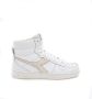 DIADORA Hoge Sneakers Dames Magic Basket Mid Woman Maat: 42 Materiaal: Leer Kleur: Wit - Thumbnail 2