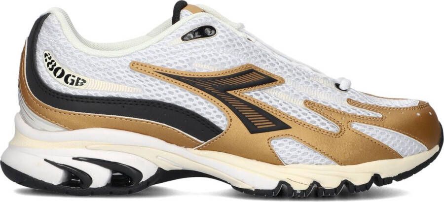 DIADORA Lage Sneakers Dames Mesh Runner Maat: 41 Materiaal: Mesh Kleur: Goud