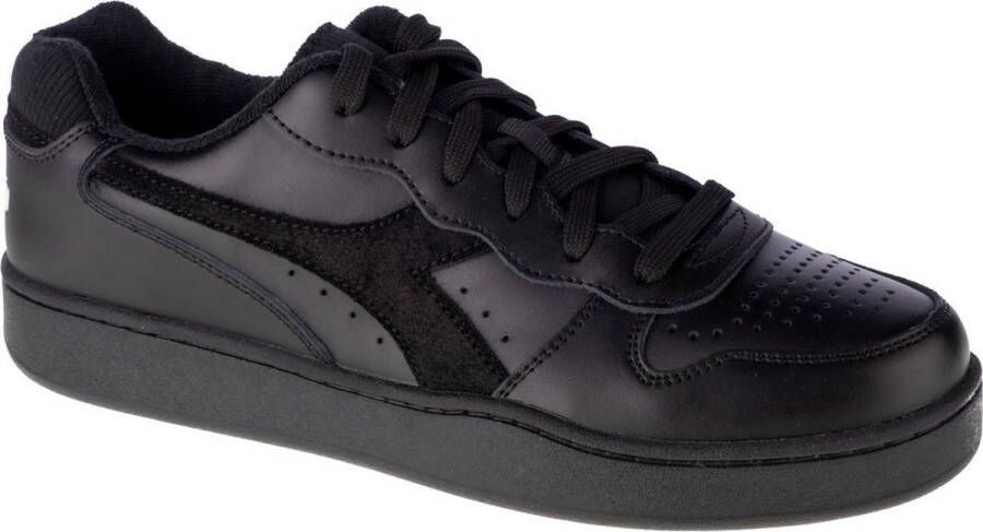 Diadora Mi Basket Low 501-176733-01-80013 Mannen Zwart sneakers