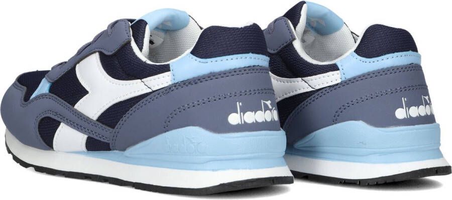 Diadora Jongens Casual Sneakers Blauw Wit Grijs Multicolor Heren