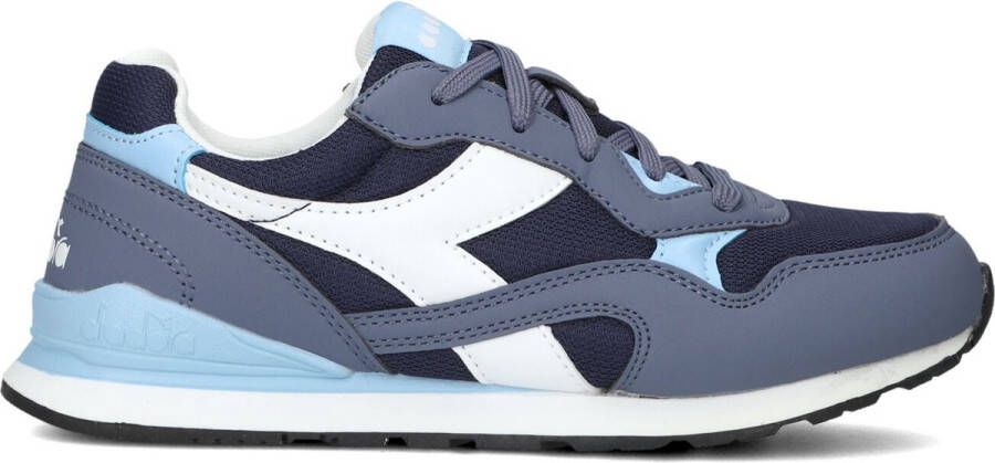 Diadora Jongens Casual Sneakers Blauw Wit Grijs Multicolor Heren