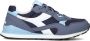 Diadora Jongens Casual Sneakers Blauw Wit Grijs Multicolor Heren - Thumbnail 1