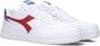 Diadora Raptor Low GS Sneakers Wit Rood White Heren - Thumbnail 3