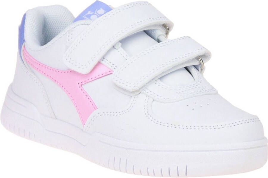 Diadora Raptor Low PS Wit-Roze