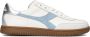 DIADORA Lage Sneakers Dames Retro Met Combi Sneaker Maat: 42 Materiaal: Leer Kleur: Blauw wit gestreept - Thumbnail 1