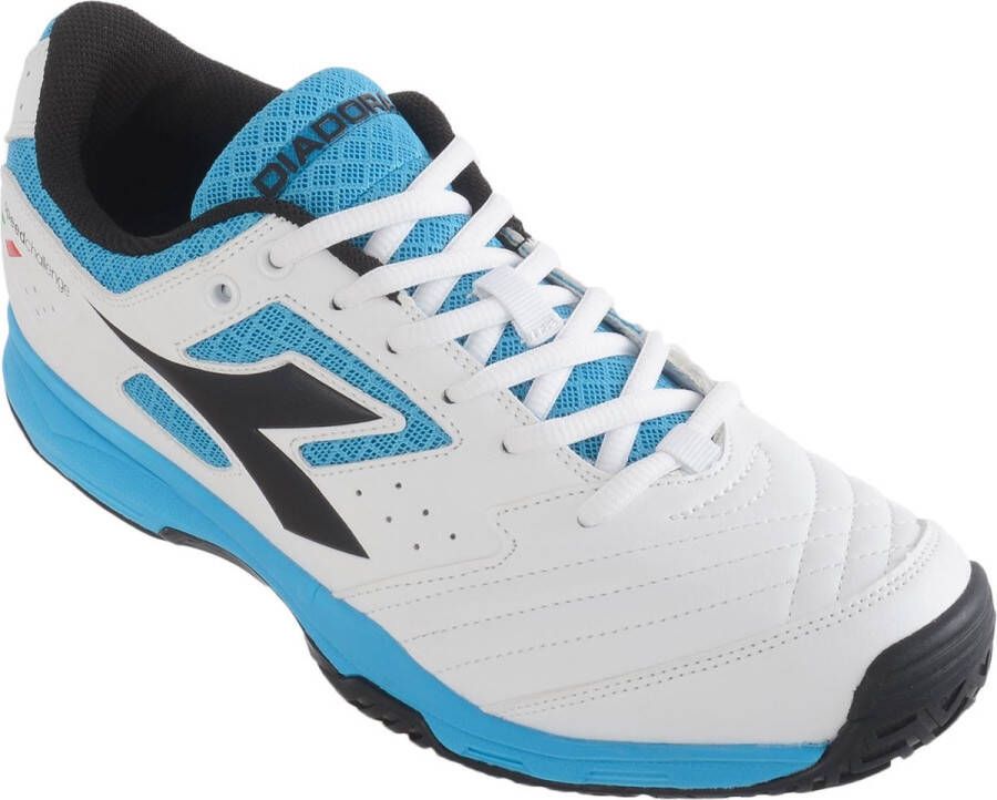 Diadora S. Challenge AG Tennisschoenen Mannen wit blauw zwart