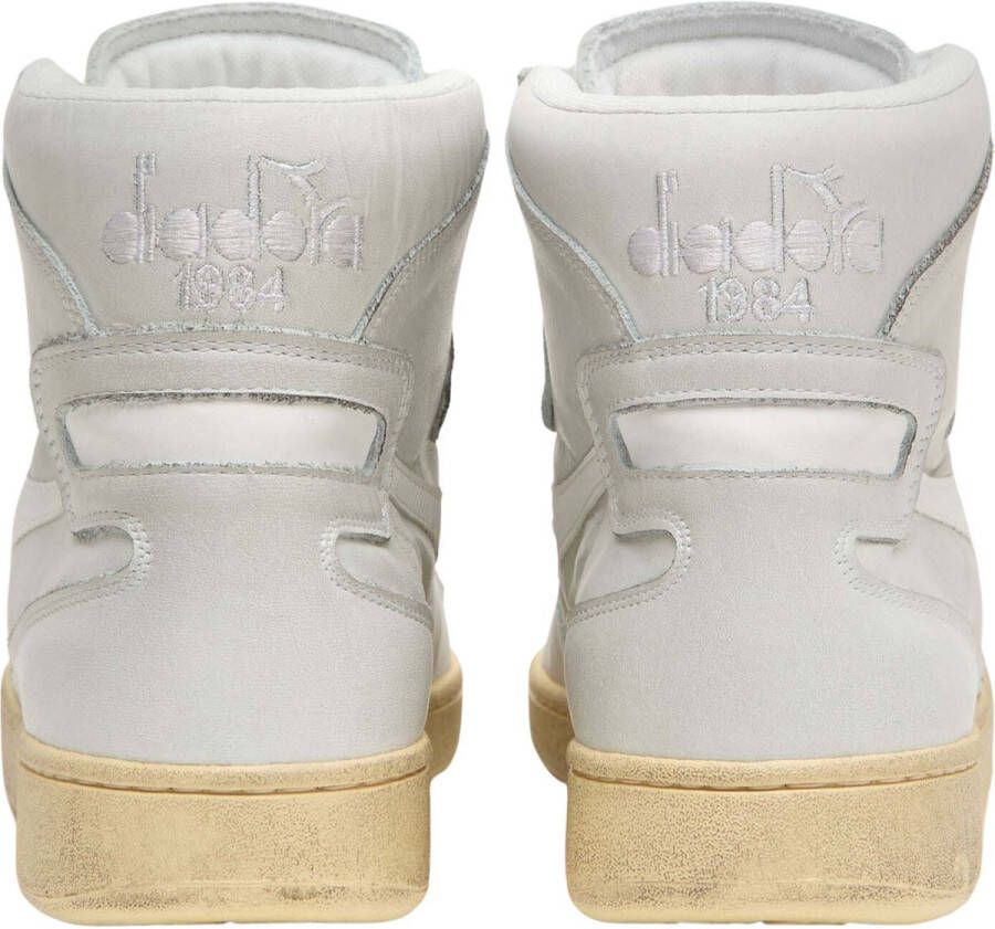 Diadora Schoenen Wit Mi basket used sneakers wit