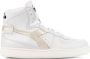 DIADORA Hoge Sneakers Dames Mi Basket Used Z Maat: 36 Materiaal: Leer Kleur: Goud - Thumbnail 1